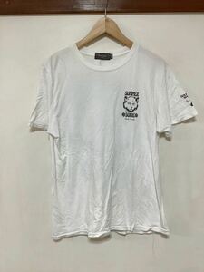 ほ1364 Paul Smith JEANS ポールスミスジーンズ 半袖Tシャツ L ホワイト SUMMER SONIC 2015 サマソニ