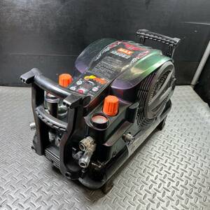 【ジャンク品】★マックス(MAX) エアコンプレッサー AK-HH1250E2_ 紫 パープル 圧縮不良 100V 11L 建築 エア工具 高圧 4口 格安出品