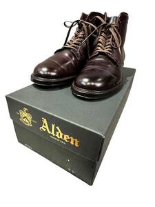 最高級 定価17万以上！希少 極美品 Alden オールデン45061 コードバン ビームスプラス別注 MUNSON マンソンブーツBURGTNDYsize 9 革靴 