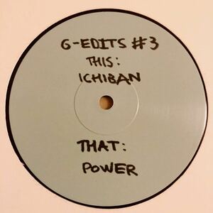 極美品 G MARKUS G-EDITS#3 ICHIBAN POWER THEO PARRISH MOODYMANN DJ HARVEY IDJUT BOYS MARK E EDDIE C FORCE OF NATURE KZA KENT