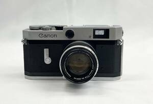 Canon P + CANON LENS 50mm 1:1.8 レンジファインダー フィルムカメラ ケース付き 光学機器 カメラ キャノン 現状品 家電 2j-5-1