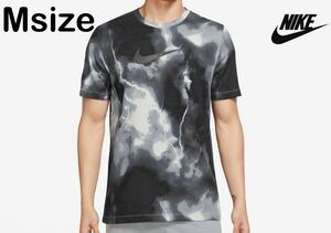【新品】NIKEナイキ Tシャツ 半袖 メンズ DF VINTAGE 総柄機能Tシャツ サイズM