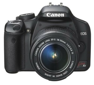 Canon デジタル一眼レフカメラ EOS Kiss X2 レンズキット KISSX2-LKIT