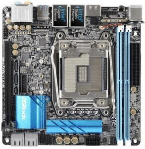 ASRock X99E-ITX/ac Motherboard Mini-ITX Intel X99 LGA2011-3 DDR4 SATA3 M.2 SPDIF motherboard