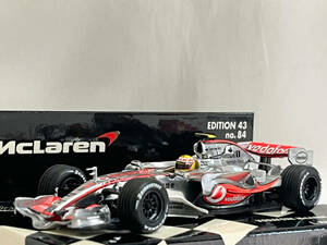 ミニチャンプス 1/43 ボーダフォン マクラーレン メルセデス MP4-22 F1グランプリ 2007 ルイス・ハミルトン 