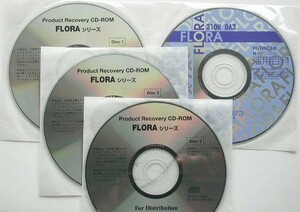 ◆ 日立 Flora 310W DA3 Win XP-Pro リカバリＣＤセット ◆