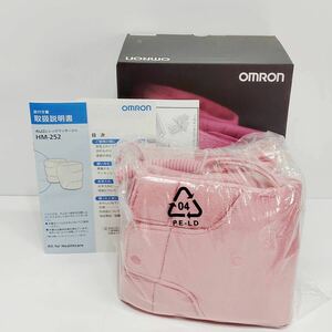 ●オムロン HM-252 家庭用 電気 マッサージ器 OMRON ピンク 付属品完備 バイブレッグマッサージャー フットマッサージャー S2992