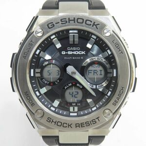 160s CASIO カシオ G-SHOCK G-STEEL GST-W110-1AJF タフソーラー 腕時計 ※中古