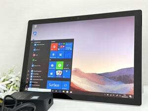【美品 12.3インチ】Microsoft Surface Pro 7 model:1866『Core i5(1035G4) 1.1Ghz/RAM:8GB/SSD:256GB』Wi-Fi Win10 動作品