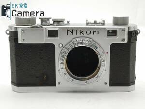 Nikon S ニコン レンジファインダー 黒目 シャッター・幕不良