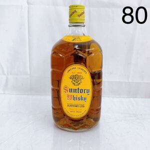 5SB044 【未開封】Suntory Whiskey サントリーウイスキー角瓶 1920ml 40% ウィスキー お酒古酒現状品