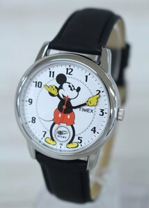 【行董】TIMEX × BEAMS タイメックス ビームス DISNEY MICKEY MOUSE WATCH ミッキーマウス ウォッチ 腕時計 白文字盤 AS550ABA02