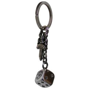 CHROME HEARTS DICE DAGGER KEY RING クロムハーツ　サイコロ　ダガーキーリング