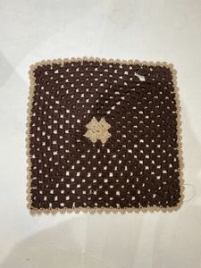 vintage knit rug レトロラグ アメリカ古着 ビンテージラグ ニットラグ ブランケット カーペット 絨毯 ラグ インテリア ヨーロッパ古着
