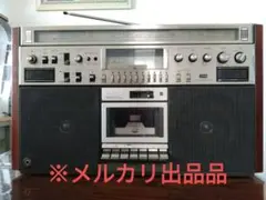 【1H0411-5】 Nationalステレオラジオカセットレコーダー