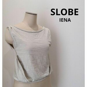 スローブイエナ SLOBEIENA ノースリーブ トップス ベージュ レディース