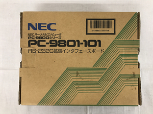新品未使用■レア品★PC-9801ハード NEC RS-232C 拡張インターフェースボード PC-9801-101★送料無料
