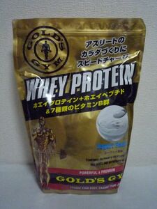 ホエイプロテイン プラス ホエイペプチド＆ビタミンB ヨーグルト風味 WHEY PROTEIN ★ ゴールドジム GOLD