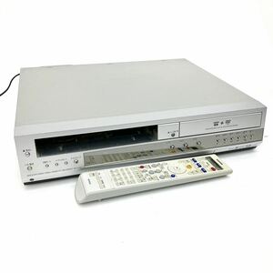動作品 TOSHIBA 東芝 RD-XV34 VHS/DVD/HDD ビデオデッキ リモコン付き alp色