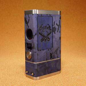 ■Hellfire Mods(The Attysmith)｜MOAB AIO DNA60 - Blue Camo [Authentic] 新品・未使用 Vape RBA RBTA 18650 Mod ハイエンド 電子タバコ