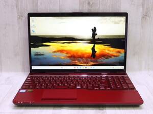 FUJITSU FMV AH53/D1 [第8世代/15.6型/Intel Core i7-8565U/SSD:512GB+HDD:1TB/メモリ:8GB/フルHD/Blu-ray/Windows11 /Webカメラ/Wi-Fi]