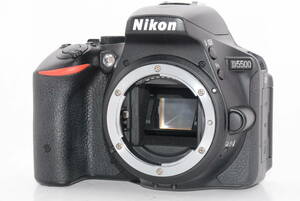 【外観特上級】ニコン Nikon D5500 ボディー ブラック 　#u1147