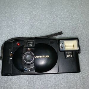 【A11】OLYMPUS XA F・ZUIKO 1:2.8 f=35mm Electronic Flash A11 オリンパス コンパクトカメラ フィルムカメラ 【未確認】【郵便60サイズ】