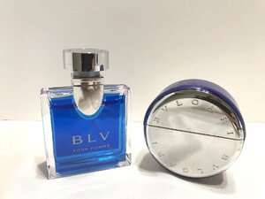 ■【YS-1】香水 ■ ブルガリ BVLGARI ■ ブルガリ ブルー EDP 25ml プールオム EDT 30ml ■ 2点セット 【同梱可能商品】■D