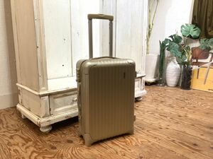 リモワ / RIMOWA ユナイテッドアローズ別注 サルサ / SALSA 35Lスーツケース ドイツ製 最高級 軽量 使いやすい 引取歓迎 312386