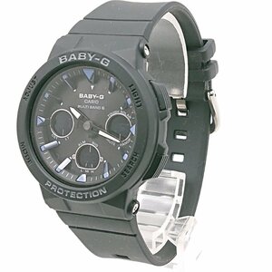 3466# カシオ/CASIO 腕時計 ベビージー BABY-G BGA-2500-1AJF 電波ソーラー デイデイト レディース ブラック 【0430】