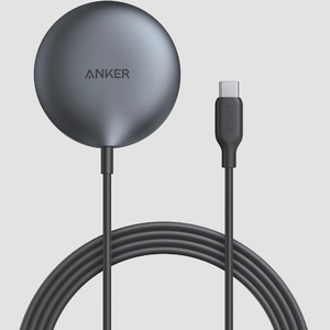 送料無料★Anker MagGo Wireless Charger (Pad) Qi2 マグネット式ワイヤレス充電器(ブラック)
