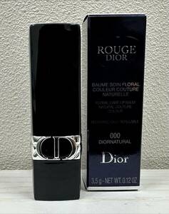 ◇◆3480i　DIOR　ディオール 　ルージュ ディオール　バーム　000　ディオール ナチュラルサテン　リップ　 下地　未使用　保管品◆◇