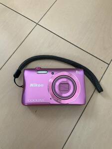 美品　Nikon COOLPIX S3700 ニコン デジカメ コンデジ ピンク