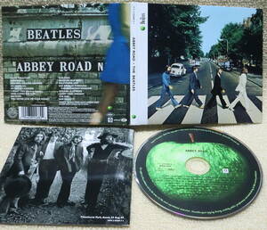 【2点で送料無料】CD ビートルズ Beatles Abbey Road 2009年リマスター音源 US盤 Capitol表記も ブックレット 3面見開き紙ジャケ PC映像も