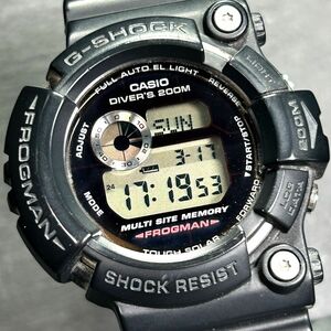 CASIO G-SHOCK カシオ ジーショック FROGMAN フロッグマン GW-200BC-1 腕時計 タフソーラー チタン BLACK HELIOS ブラックヘリオス メンズ