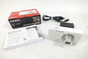 □ CASIO カシオ EX-ZR70 デジタルカメラ 動作確認済 中古 現状品 240406G6310
