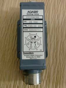 AGASTAT　timing　relay　2112DH3NE　28VDC　保管品未使用品