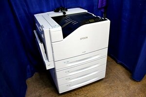 ◆印刷枚数68305枚◆ EPSON/A3対応 カラーレーザープリンター ◆LP-S9070/四段モデル◆　49787Y