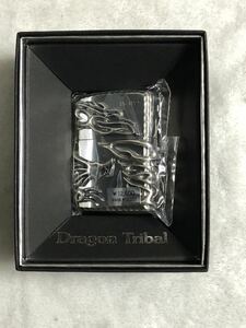 ZIPPO ジッポー ジッポ オイルライター Doragon Tribal ドラゴントライバル　メタル貼り　立体　未使用品　未開封品　2007年製