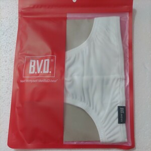 BVD 　 Tバック　 サイズ　L　カラー　白　　新品未使用　 中国製　つるつるした肌触りの生地です　写真の3以降を参考にしてください