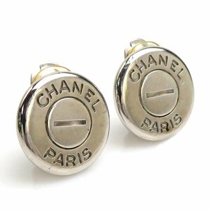 シャネル CHANEL イヤリング メタル シルバー e57814f