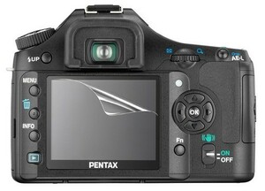 11-12-01【高光沢タイプ】Pentax K200D/K-m/K-x/Optio S1用 指紋防止 反射防止 気泡レス カメラ液晶保護フィルム