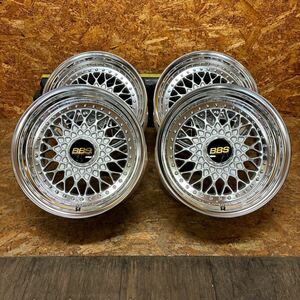 希少サイズ☆BBS☆RS☆リバレル未使用品☆超深リム☆16×8.5J+16/9J+10☆114.3/5穴☆旧車　ネオクラ　当時物　走り屋　ドリフト　JDM