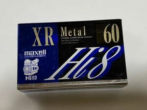 maxell 8mmビデオテープ60分METAL テープ