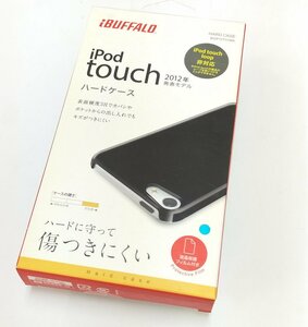 iBUFFALO iPod touch2012年モデルハードケース ブラック 新品 送料無料