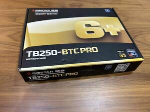 未使用　BIOSTAR TB250-BTC PRO マザーボード