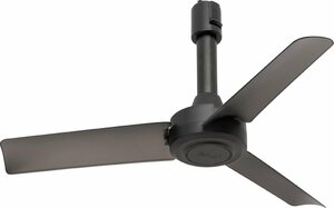 003389 DUCT RAIL FAN DC basic 40 (Black) ダクトレールファン ベーシック 40 ブラック リモコン付き