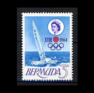 ■バミューダ切手　1964年　東京五輪 / オリンピック