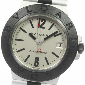 ブルガリ BVLGARI AL38A アルミニウム デイト 自動巻き メンズ _809426