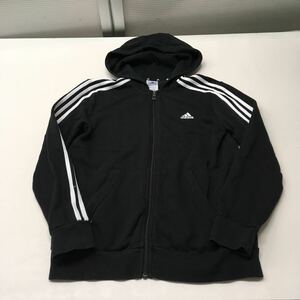 送料無料★adidas アディダス★スウェットパーカー 裏起毛フルジップパーカー★ジュニア　160 子供#50512sNj81